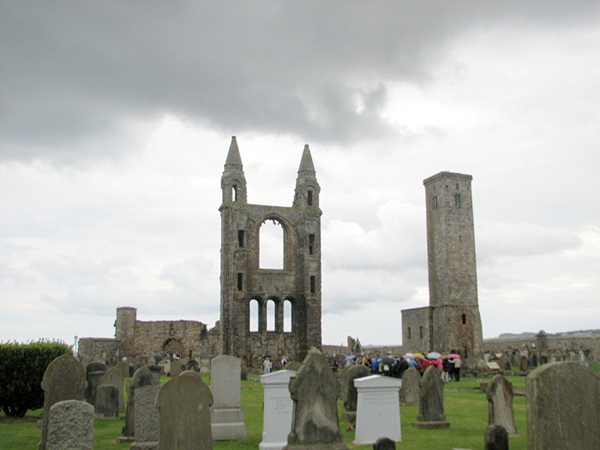 St Andrews Cathedral ruins